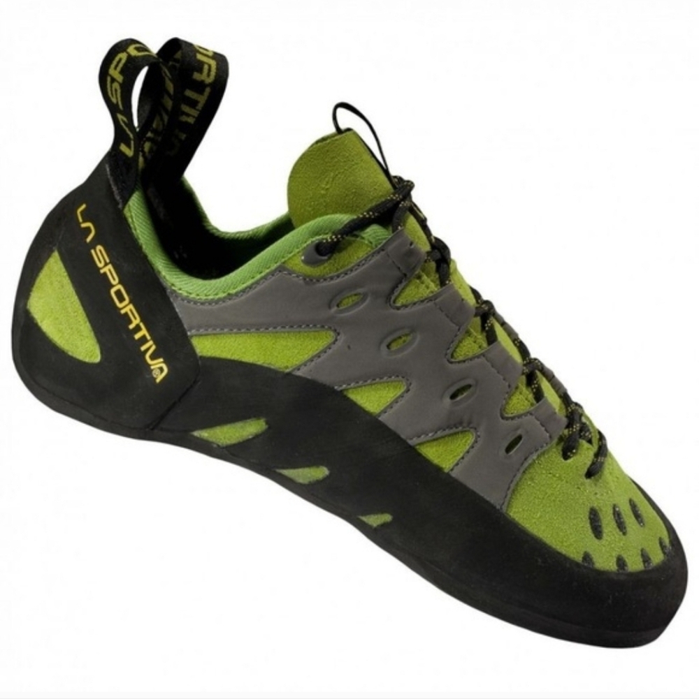 La Sportiva Tarantulace Men's Green Climbing Shoe - Durable Performance